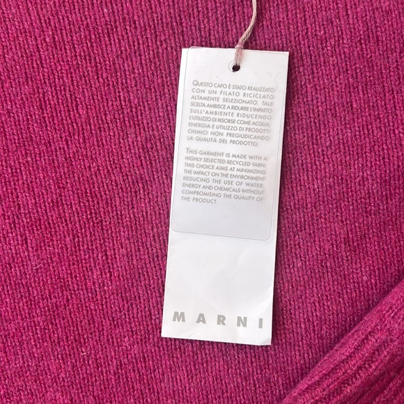 MARNI Wool Knit Sweater. Sz 42, Gumdrop Purple - Picture 3 of 9